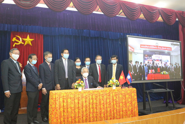 Việt Nam – Lào thúc đẩy hợp tác khoa học, công nghệ và đổi mới sáng tạo - Ảnh 2.