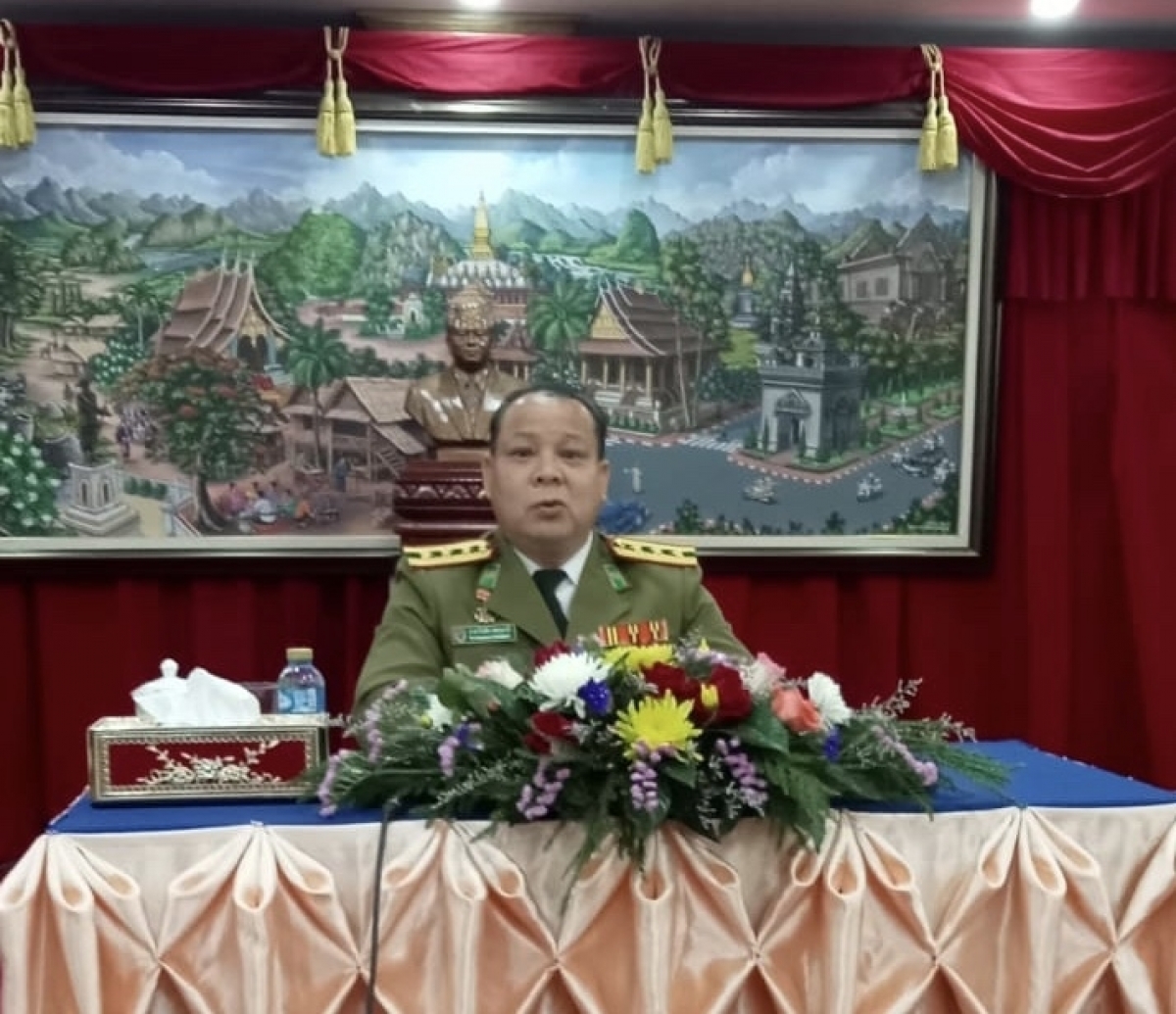 Đại tá Bouphan Phuangmani, Phó Tổng cục trưởng Tổng cục Cảnh sát, Bộ An ninh Lào