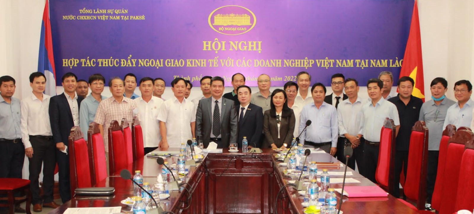 Thúc đẩy ngoại giao kinh tế với doanh nghiệp Việt Nam tại Nam Lào -0