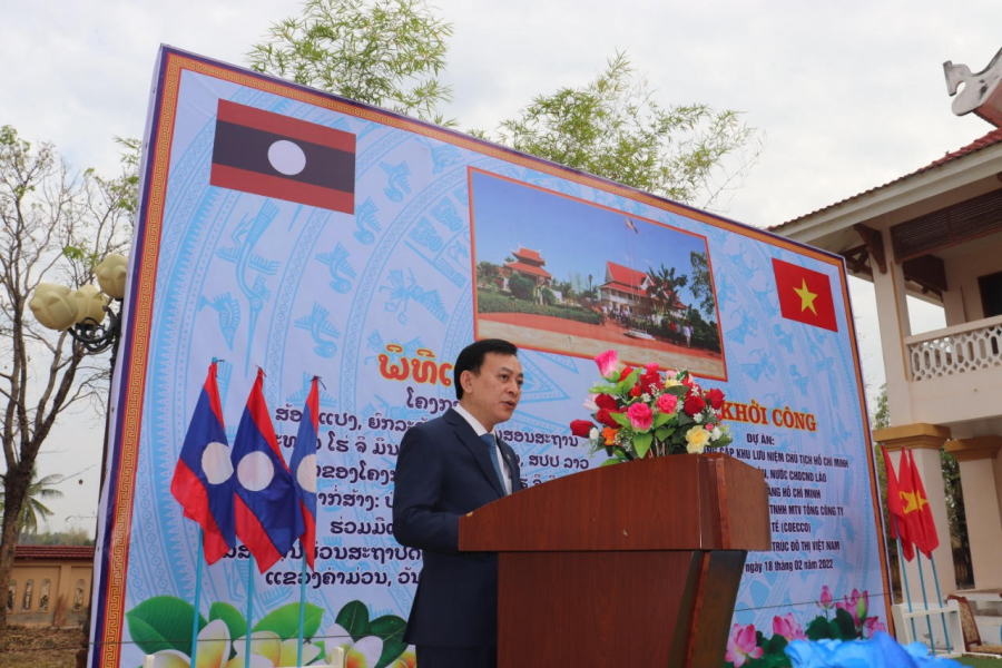 Nâng cấp Khu lưu niệm Chủ tịch Hồ Chí Minh tại Lào -0