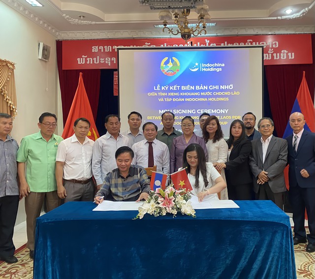 Doanh nghiệp tăng cường hợp tác kinh tế Việt - Lào - Ảnh 1.
