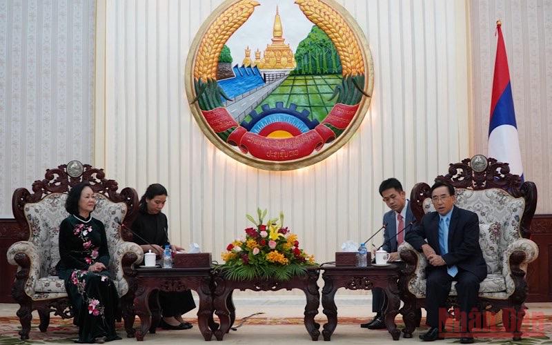 ​Tăng cường quan hệ đoàn kết đặc biệt, hợp tác toàn diện Việt Nam-Lào -0
