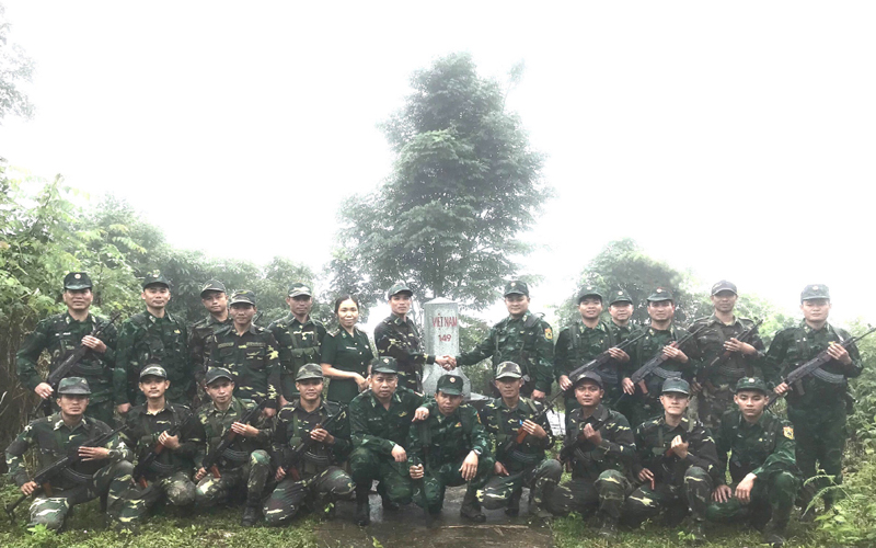 Bộ đội Biên phòng Việt Nam và Lào tổ chức tuần tra chung -0
