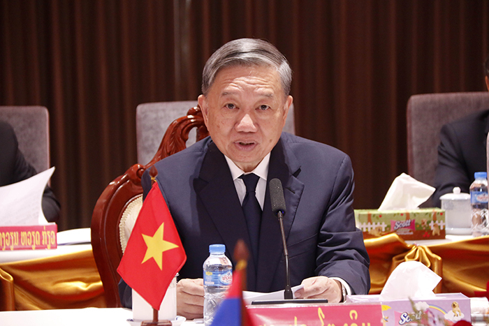 Thắt chặt hơn nữa quan hệ hợp tác giữa Bộ Công an hai nước Việt Nam - Lào -0
