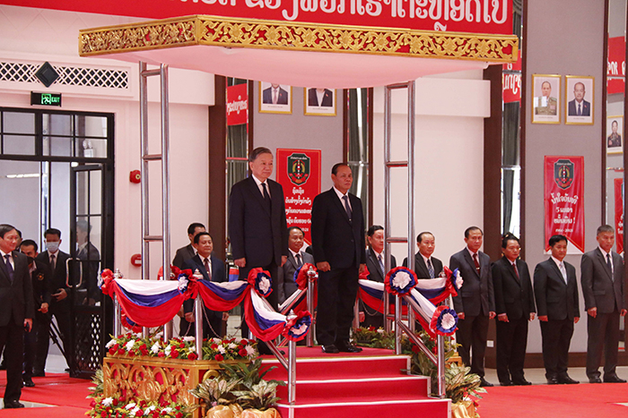 Thắt chặt hơn nữa quan hệ hợp tác giữa Bộ Công an hai nước Việt Nam - Lào -0