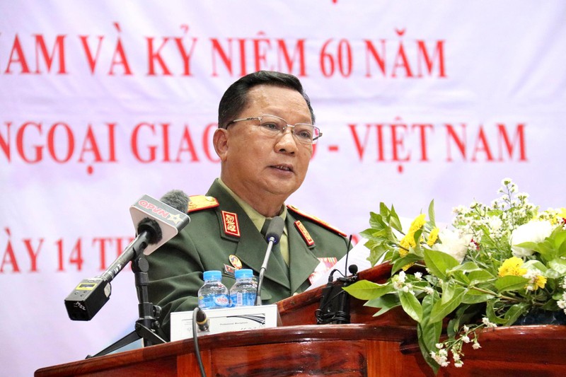 Đại tướng Phan Văn Giang dự Lễ kỷ niệm Năm đoàn kết hữu nghị Lào-Việt Nam ảnh 1