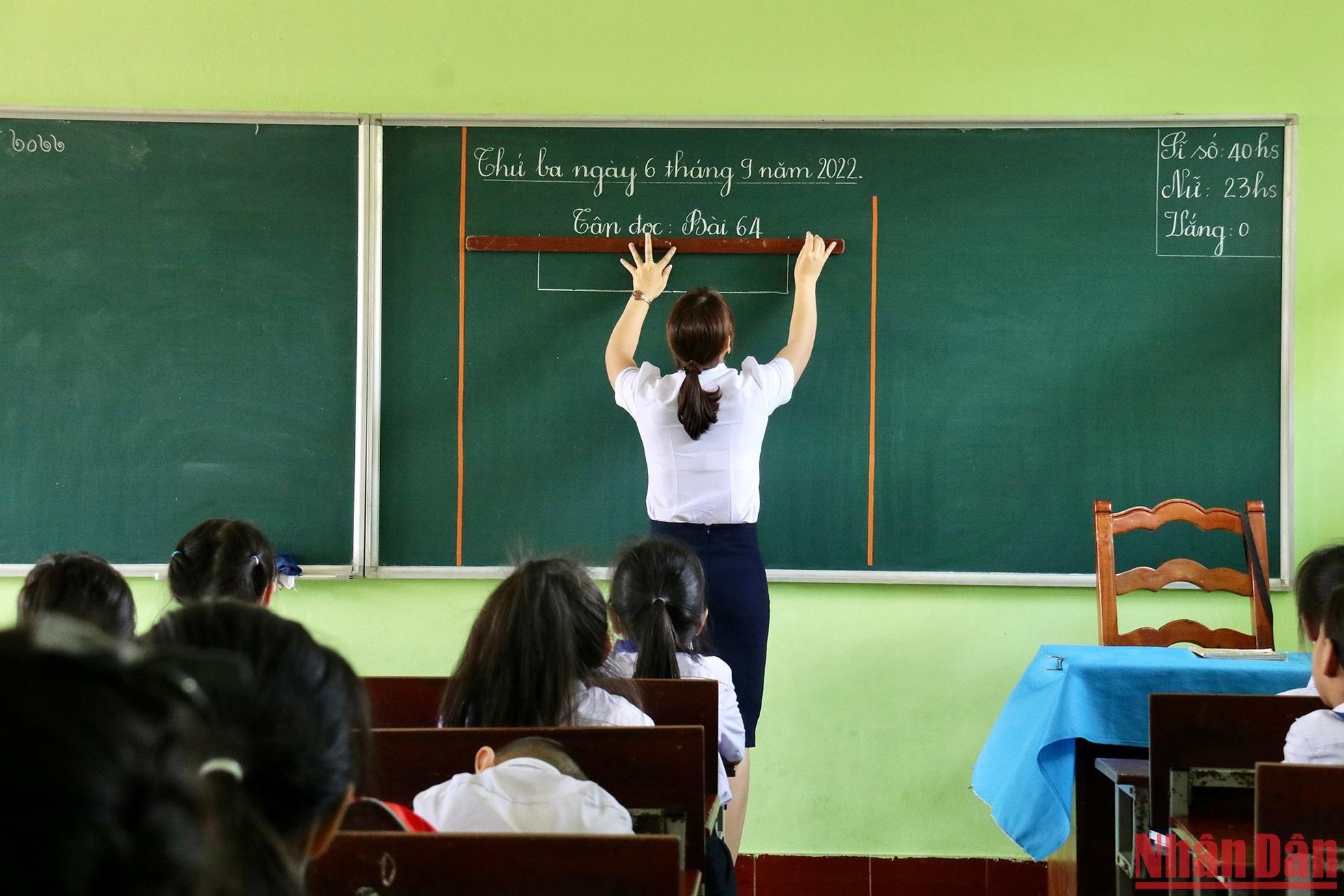 Học tiếng Việt trong ngôi trường song ngữ Nguyễn Du ở Vientiane ảnh 8