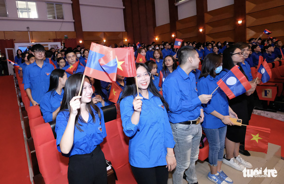 Trung ương Đoàn đón nhận Huân chương Lao động hạng nhất của nước bạn Lào - Ảnh 5.