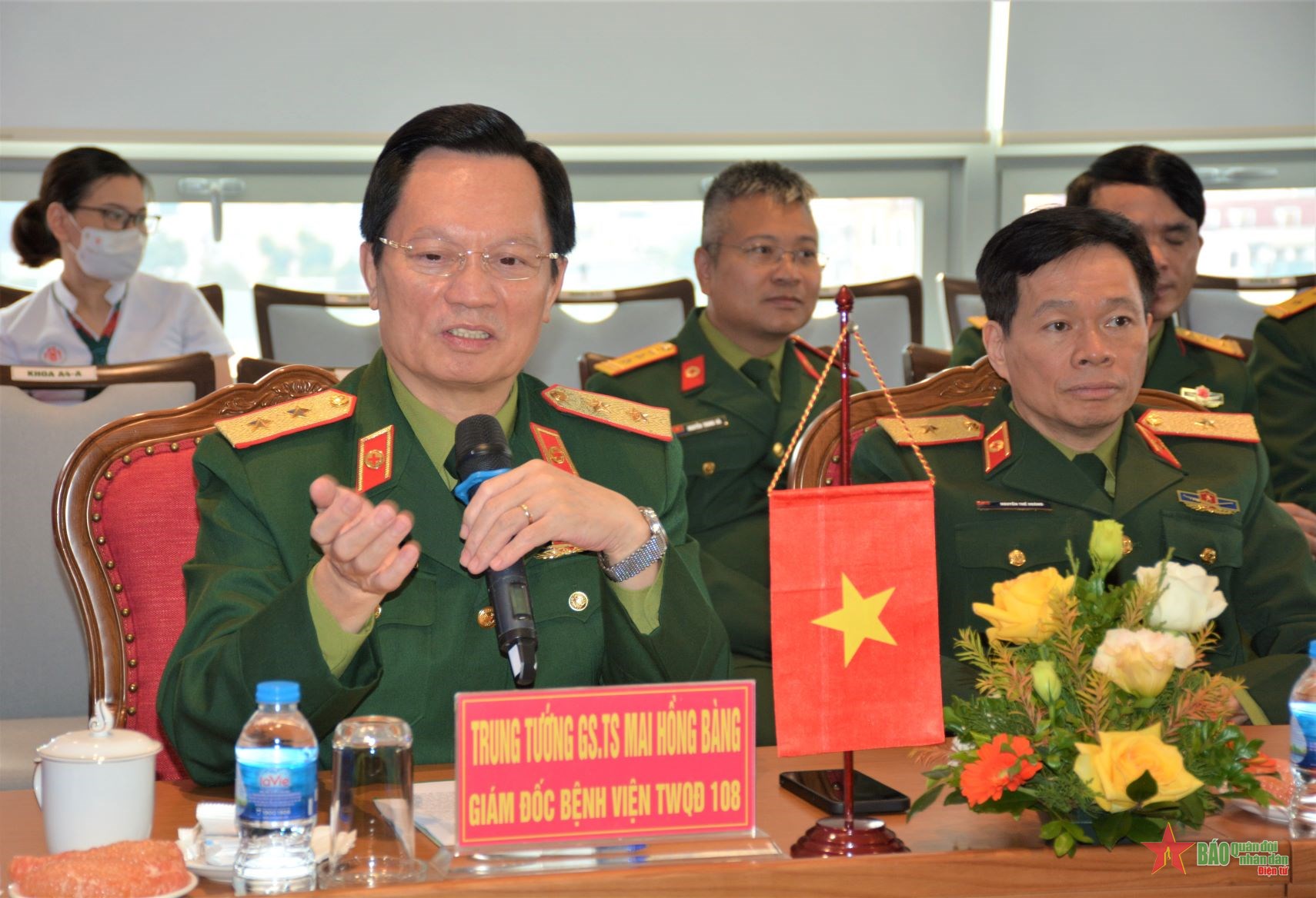 Bệnh viện Trung ương Quân đội 108 và Bệnh viện Trung ương 103 Quân đội nhân dân Lào ký kết hợp tác năm 2023