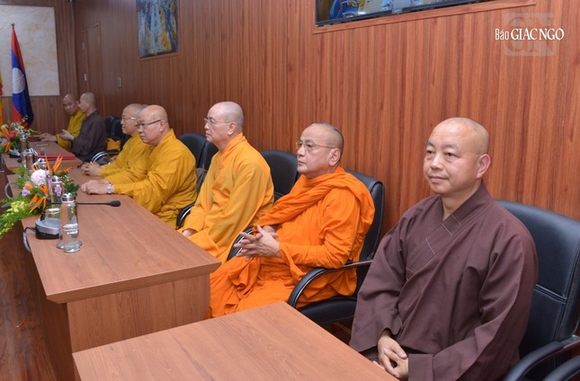 Giáo hội Phật giáo Việt Nam và Liên minh Phật giáo Lào ký kết hợp tác nhiều nội dung quan trọng ảnh 16
