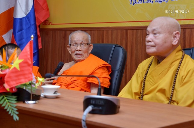 Giáo hội Phật giáo Việt Nam và Liên minh Phật giáo Lào ký kết hợp tác nhiều nội dung quan trọng ảnh 19
