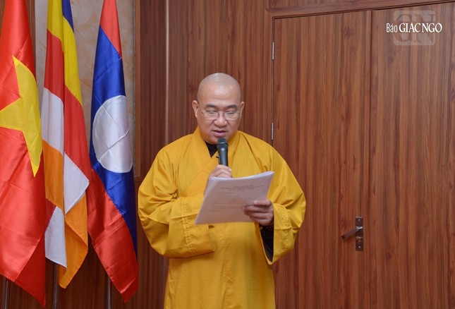 Giáo hội Phật giáo Việt Nam và Liên minh Phật giáo Lào ký kết hợp tác nhiều nội dung quan trọng ảnh 20
