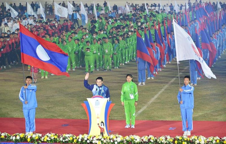 Lào khai mạc Đại hội thể thao toàn quốc lần thứ 11 ảnh 1