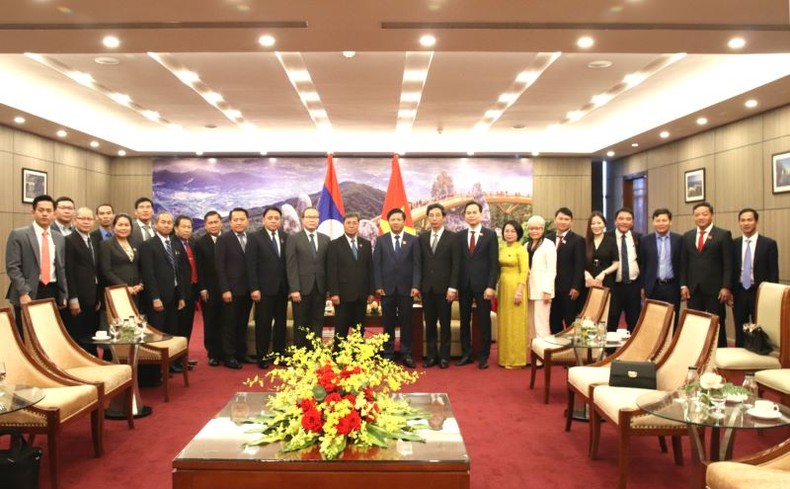Tiếp tục vun đắp mối quan hệ hữu nghị vĩ đại, đoàn kết đặc biệt và hợp tác toàn diện Việt Nam-Lào ảnh 1
