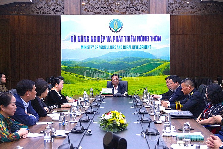Hội nghị thúc đẩy hợp tác nông nghiệp Việt Nam - Lào do Bộ Nông nghiệp và Phát triển nông thôn tổ chức chiều 27/2
